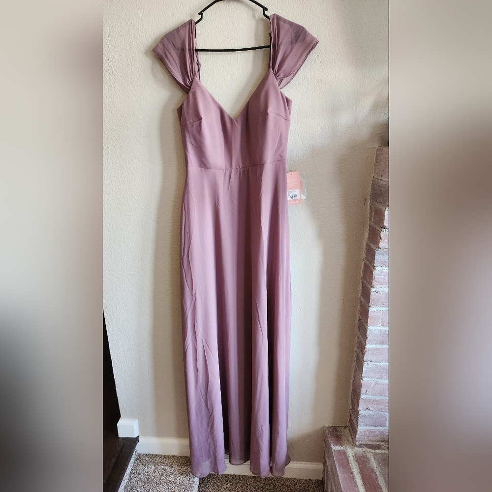 Birdy Grey Dark Mauve Bridesmaid Dress